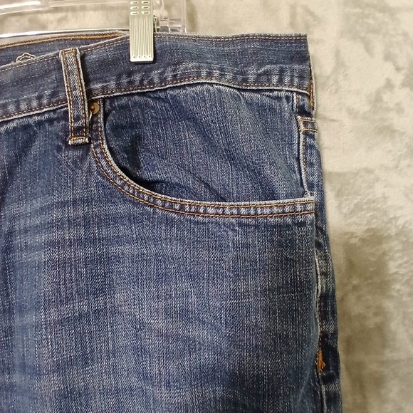 Old Navy Men Jeans Size 42x32 Boot Cut Western Cowboy Rodeo Workwear Denim - Picture 6 of 13